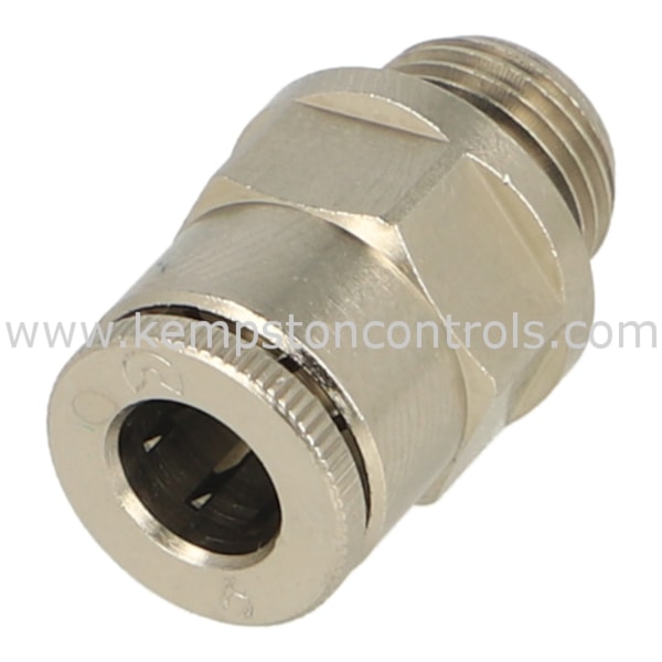 Camozzi 6512 6-1/8 CAMOZZI STRAIGHT ADAPTOR | Kempston Controls