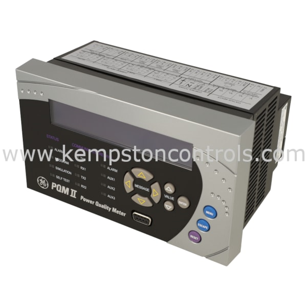 GE PQMIIT20A POWER QUALITY METER, 4ISOLATED ANALOG OUT, 020/420MA