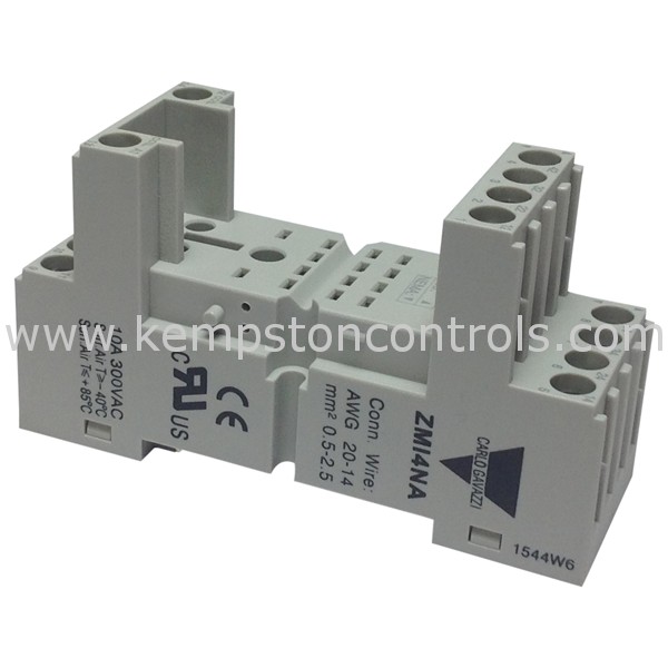 Carlo Gavazzi ZMI4NA CARLO GAVAZZI 14PIN RELAY BASE Kempston Controls