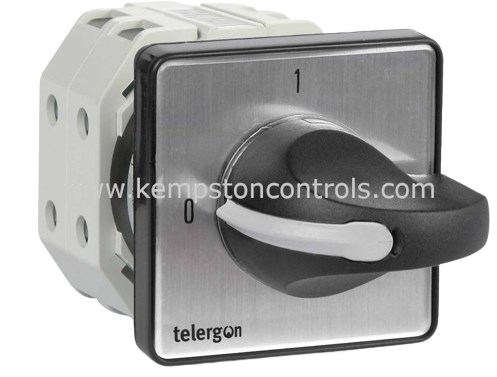 Telergon T-0001200011E1N1 ON-OFF CAM SWITCH, 16A, 2 POLE, 2, 0-1 ...