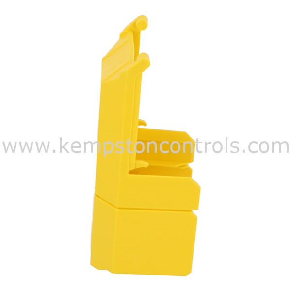 Conta-Clip 17025.8 CONTA-CLIP OVER PROFILE, ADH120 END PLATE, YELLOW ...