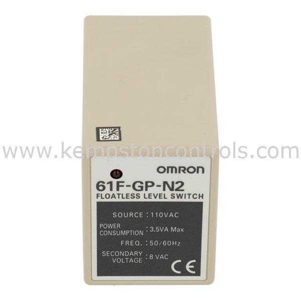 Omron 61FGPN2 110AC LEVEL SENSOR, 110VAC, CONDUCTIVE, MINIATURE, PLUG