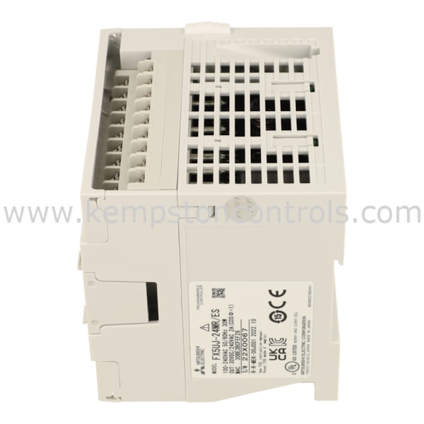 MITSUBISHI FX5UJ-24MR/ES MITSUBISHI PLC CPU MODULE; IQ-F; AC; 14