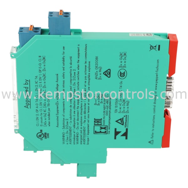 Pepperl + Fuchs KCD2-SR-EX2.SP P+F SWITCH AMPLIFIER, 2 CHANNEL ISOLATED ...
