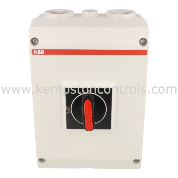 ABB OTP63B4M ABB ENCLOSED SWITCH DISCONNECTOR, 18.5KW, 4 POLE, IP65 ...