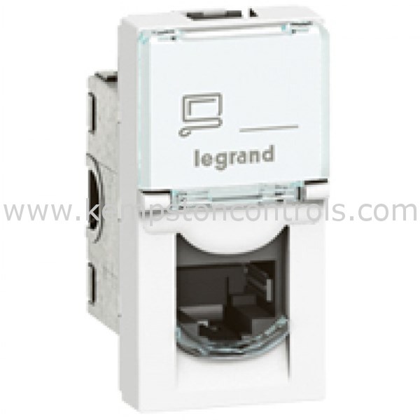 Legrand 572323 LEGRAND CONNECTOR, RJ45 SOCKET ARTEOR, CATEGORY 6 STP, 1 ...