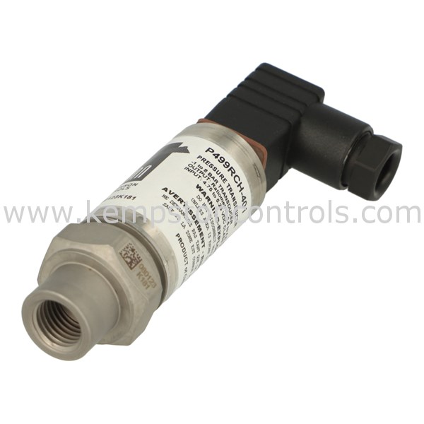 Johnson Controls P499RCH401C PRESSURE TRANSDUCER, 1 TO 8 BAR, 0.5 TO