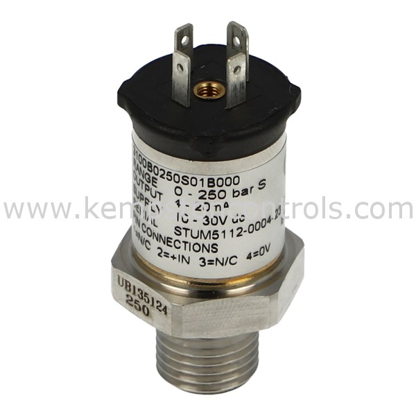 GEMS 3100B0250S01B000 PRESSURE TRANSDUCERS 420MA, 0250BAR, G¼