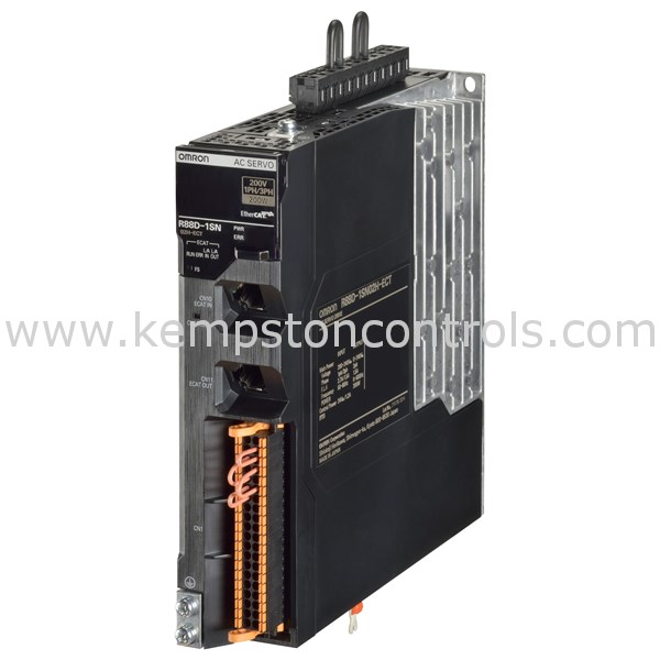 Omron R88D-1SN02H-ECT OMRON 1S SERVO DRIVE, ETHERCAT TYPE, 200 W, 1