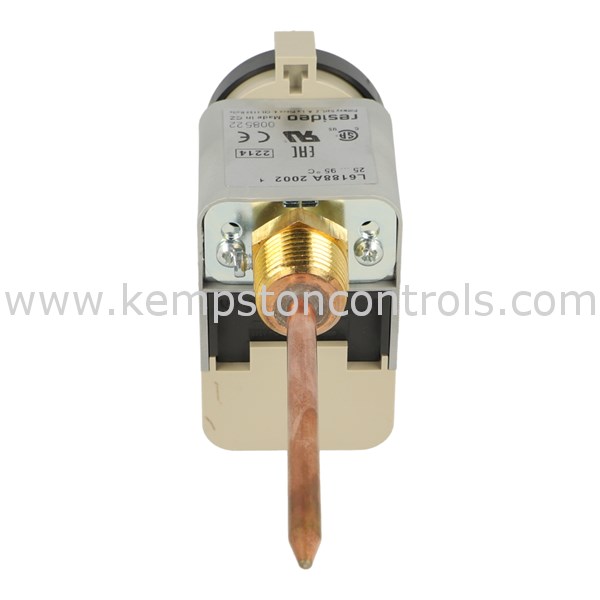 Honeywell Homes L6188A2002U SINGLE AQUASTAT DIRECT IMMERSION THERMOSTAT, 410 (°C) ADJUSTABLE