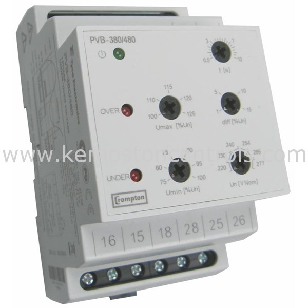 Crompton Instruments PVB380/480 PROT UNDER/OVER VOLTAGE (2 OUTPUT