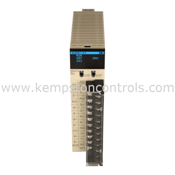 Omron CS1W-AD081-V1 OMRON ANALOG INPUT UNIT, 8X INPUTS 1-5V, 0-5V