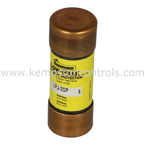 Bussmann LPJ2SP DUALELEMENT, TIMEDELAY FUSE, 2A, 600V, 20.57 X 57