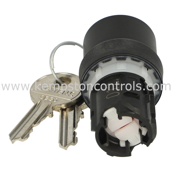 Siemens 3SU10004BC010AA0 RONIS KEYOP. SWTCH, 22MM, RND, PLASTIC
