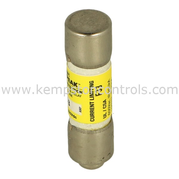 Bussmann LPCC3 TIMEDELAY FUSE, 3A, 600V, 10.3 X 38.1MM, CLASS CC