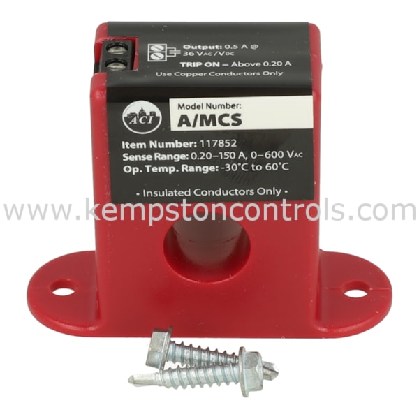Other A/MCS ACI MINI ADJUSTABLE SPLIT CORE CURRENT SWITCH, N/O, 0-150A ...
