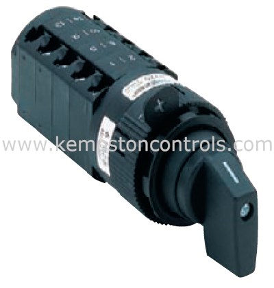 Salzer P220-61028-218M1 CHANGEOVER SWITCH, WITH CENTRE OFF, 60°, 20A, 4