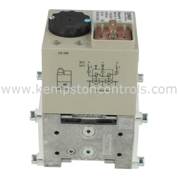 Dungs DMV-D 503/11 230VAC IP54 DUNGS - DMV/11 DOUBLE GAS VALVE - DMV-D  503/11 230VAC IP54 - PMAX: 500 MBAR - DN/RP: 3/8" - V1/V2 | Kempston  Controls