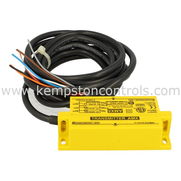 BTI AMX5/3M COMMITRONIC, SAFETY SWITCH, M12, 2 N/O CONTACTS, 24VDC, 3
