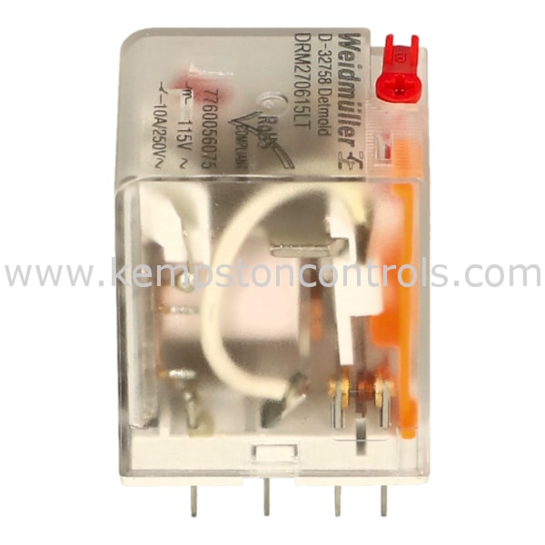 Weidmuller 7760056075 WEIDMULLER RELAY, 2 CONTACTS, CO CONTACT, AGNI ...