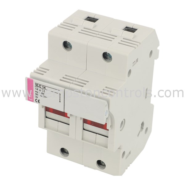 ETI VLC14 2P DOUBLE POLE 14X 51 FUSE HOLDER 690V 50A Kempston Controls