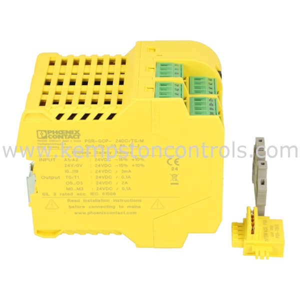 Phoenix Control Module Phoenix 2986012 PHOENIX FREELY CONFIGURABLE SAFETY MODULE WITH 20 SAFE ...