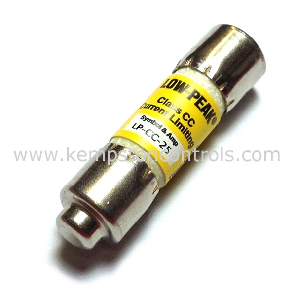 Bussmann LPCC25 TIMEDELAY FUSE, 25A, 600V, 10.3 X 38.1MM, CLASS CC