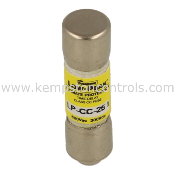 thumbnail image 2 of Bussmann LP-CC-25 Low-Peak Time Delay Fuse - 25A 600Vac - Original Eaton 2 of 5