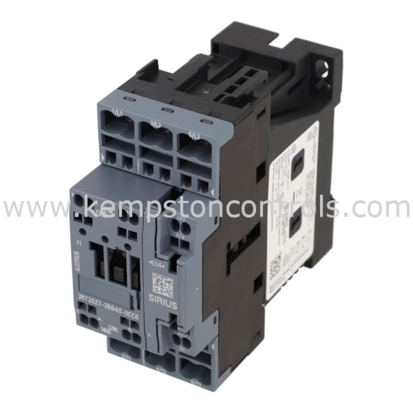 Siemens 3RT2027-1AP60 Contactor – 32A, 3-Pole, 240V AC Coil, 1 N.O./1 N.C. Auxiliary, Sirius 3RT Series