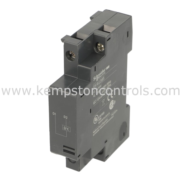 Schneider Electric GVAU385 GV-AU385 Undervoltage Release (MN) – TeSys GV2-GV3, 380-400V AC 50Hz / 440V AC 60Hz