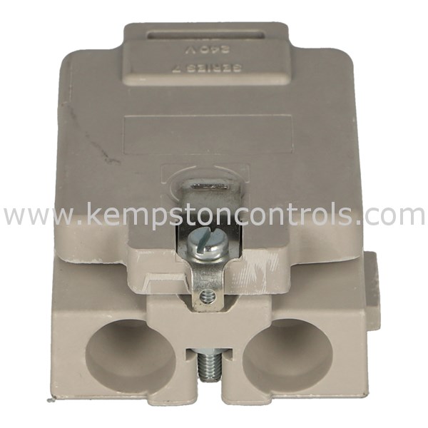 WT Henley 5434738 CONNECTOR BOX, SINGLE POLE, 100A, 5 WAY, 78X54X35MM, SLOTTED SCREW TYPE