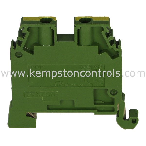 Entrelec 016580901 MODULAR TERMINAL BLOCKS, GROUND, SCREW CLAMP