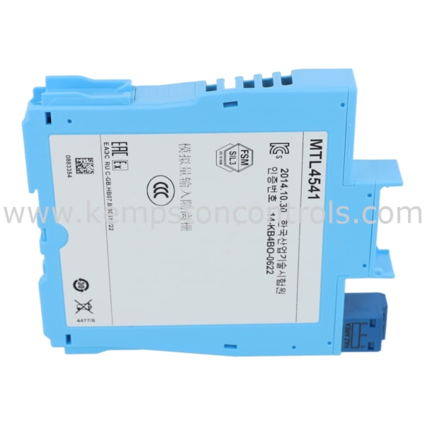 Eaton MTL MTL4541 MTL REPEATER POWER SUPPLY,1 CHANNEL,ZONE 0,420MA