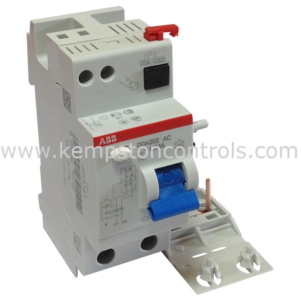 ABB 2CSB202001R1250 ABB 2CSB202001R1250 DDA202AC - 25/0.03 RCD BLK 2P ...