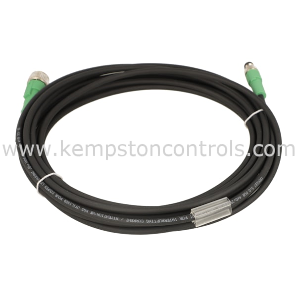 Phoenix 1506697/PUR/5.0 PHOENIX SENSOR/ACTUATOR CABLE, 4-POSITION, PLUG ...