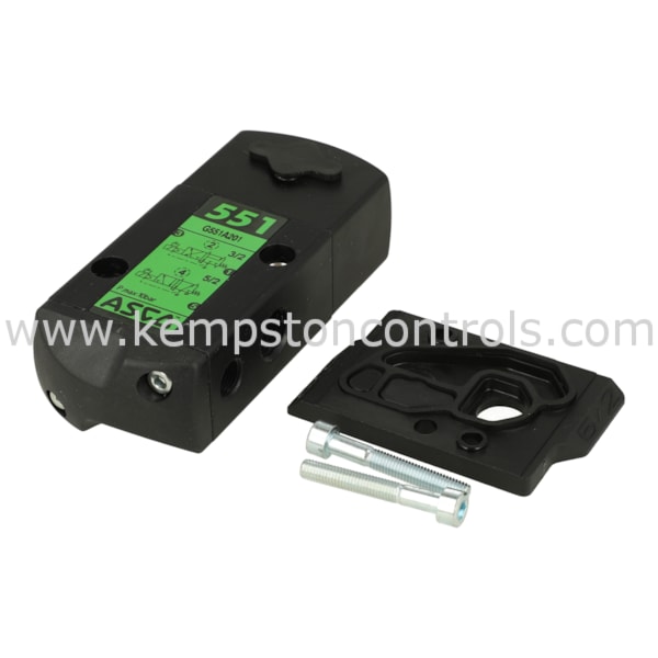 Emerson Asco SCG551A201.AC/DC ASCO NUMATICS SPOOL VALVE 551 NAMUR 3/2 ...