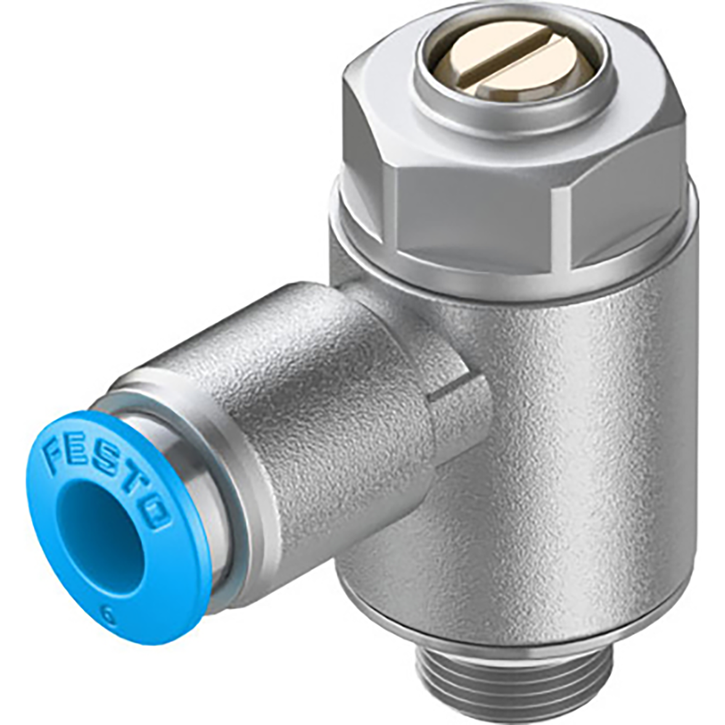 FESTO 537076 FESTO GRLA-1/8-QS-8-MF-D ONE-WAY F/CONT VALVE | Kempston ...