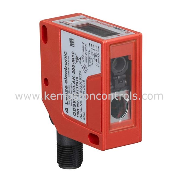 LEUZE 50111157 LEUZE OPTICAL DISTANCE SENSOR, 50450MM RANGE, CURRENT