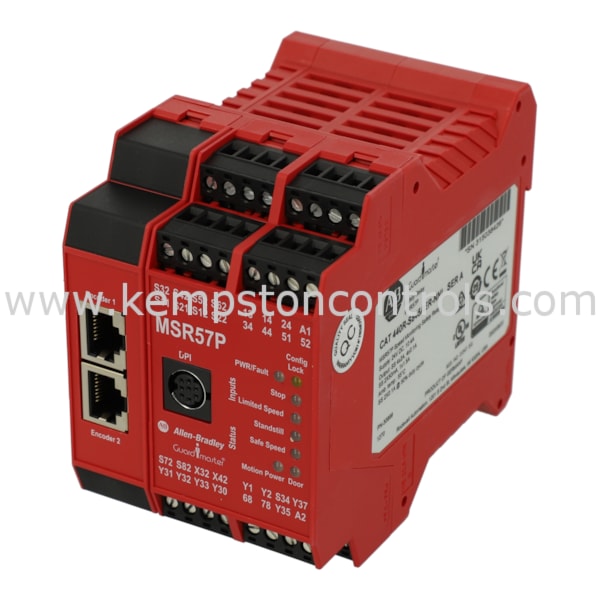 Guardmaster 440RS845AERNNL SPEED MONITORING SAFETY RELAY, MSR57P, USER CONFIGURABLE, 5W, 24VDC