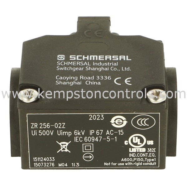 Schmersal ZR 25602ZM20 POSITION SWITCH SNAP ACTION 2 X M20 CABLE