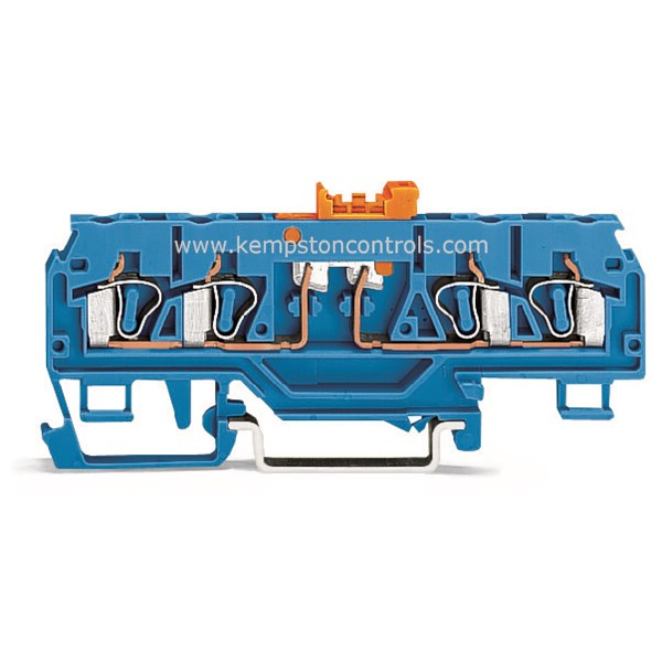 WAGO 280885 4CONDUCTOR DISCONNECT/TEST TERMINAL BLOCK, PIVOTING KNIFE