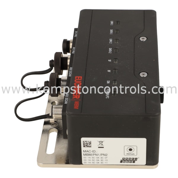 Euchner MBM-PN-S2-MLI-3B EUCHNER BUS MODULE MBM-PN, M12 PLUG CONNECTION ...