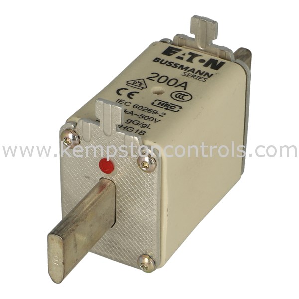 Bussmann 200NHG1B BUSSMANN NH FUSE, 200A, 500VAC, GG/GL, SIZE 1, FUSE