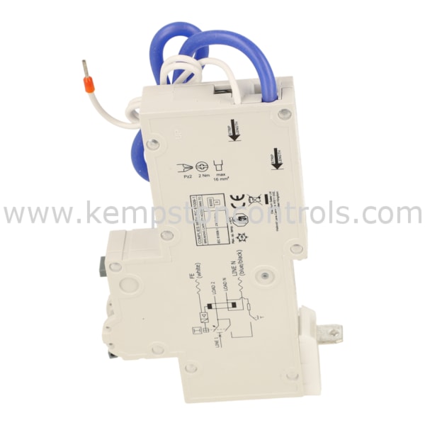 Crabtree 61/B11630 CRABTREE RCBO, 16A, 6KA, 30MA, 1 MODULE | Kempston ...