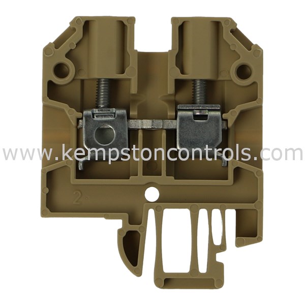 Weidmuller 0128360000 FEED THROUGH TERMINAL, SAK SERIES, 4MM2 CSA