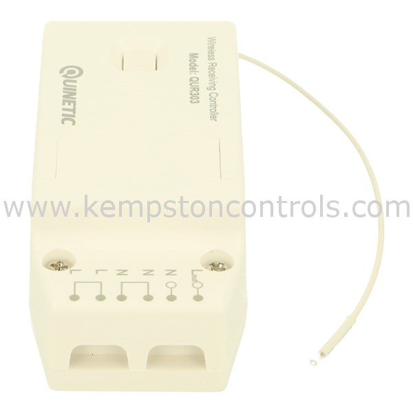 R303 WIRELESS SWITCH RECEIVER, 6A, 85260VAC 50/60HZ INPUT