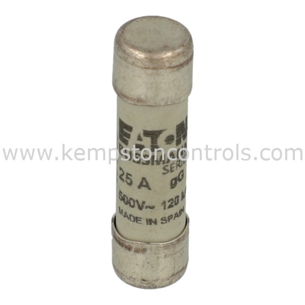 Bussmann C10G25 25 Amp Cartridge Fuse - 25A, 500V AC, 10x38mm Size