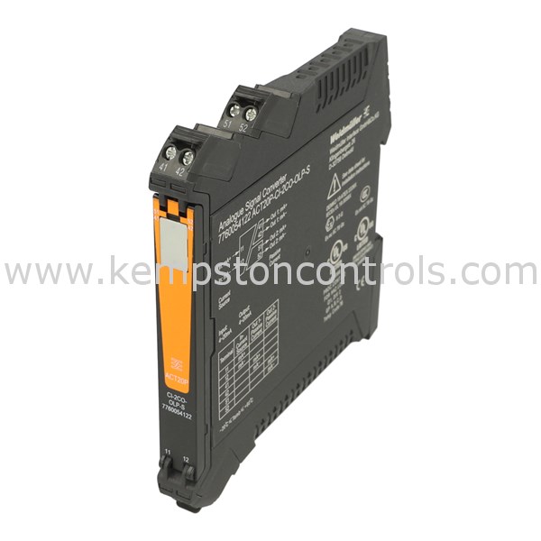 Weidmuller 7760054122 WEIDMULLER SIGNAL DISTRIBUTOR, OUTPUT CURRENT ...