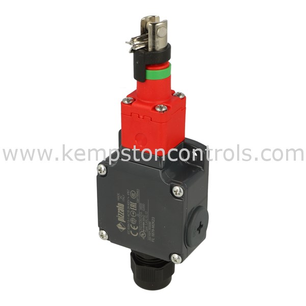 Pizzato FL 1879M2K23 ROPE SAFETY SWITCH, METAL, 1NO 1NC SLOW, LONGITUDINAL HEAD, CABLE GLAND 6