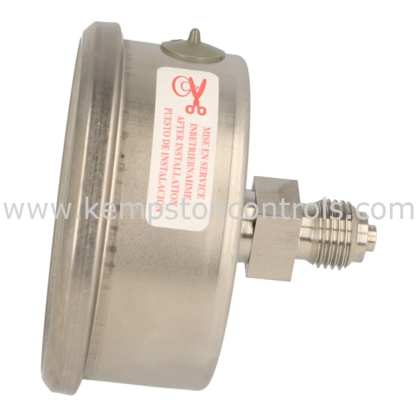 Baumer MEX3G20.B22 INDUSTRIAL PRESSURE GAUGE, STAINLESS STEEL BOURDON